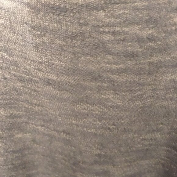 Oversized Gray & Blue Knit Tunic With Contrast Ruffle Sleeves Size 4X-NEW - Picture 7 of 8